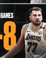 最近12场比赛4胜8负！美媒：东契奇与湖人的蜜月期结束了？