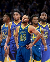 NG28-美媒P图：想象一下詹姆斯父子与字母兄弟在湾区与库里联手
